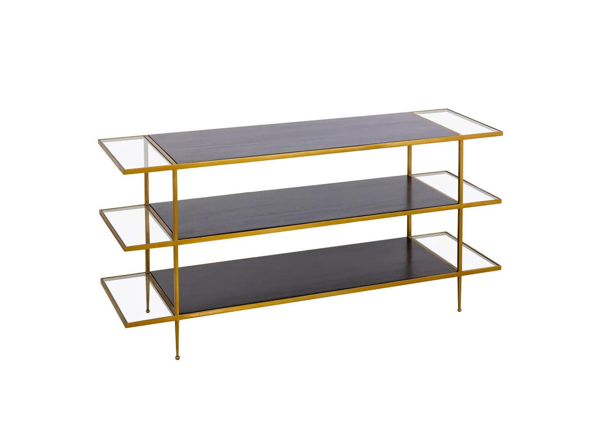 Carrick Console Table - Dark Mahogany