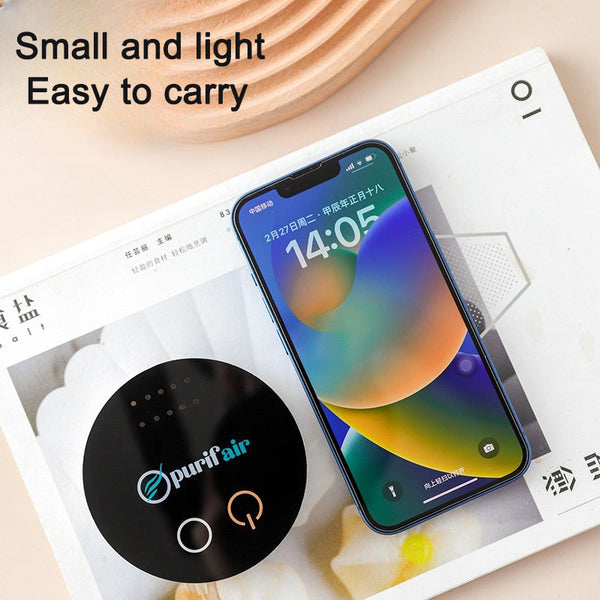 Air Purifier USB Sterilization Deodorization Household Fresh Ozone Deodorizer Odor Removal Small Appliances