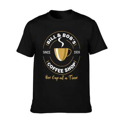 Bill And Bob's Coffee Shop AA Recovery Gift T-Shirt
