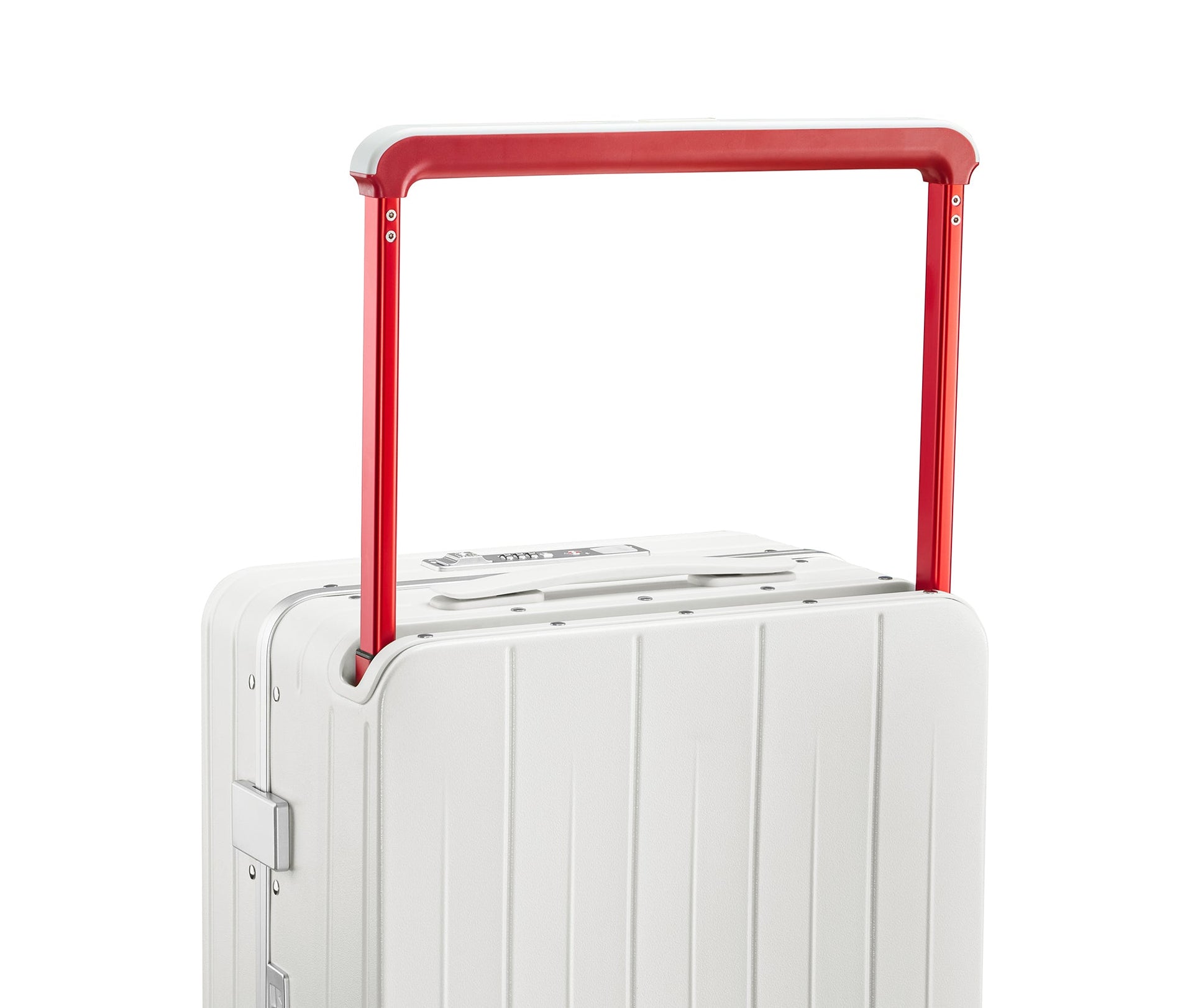 Aluminum Frame 20 Inch with Front Open Carry-on Luggage, PC Hard Shell Suitcase, Bounce Wide Handle Pull Rod Luggage with 360°Double Wheels, Built-In TSA Lock, Airline Approved Suitcase for Business