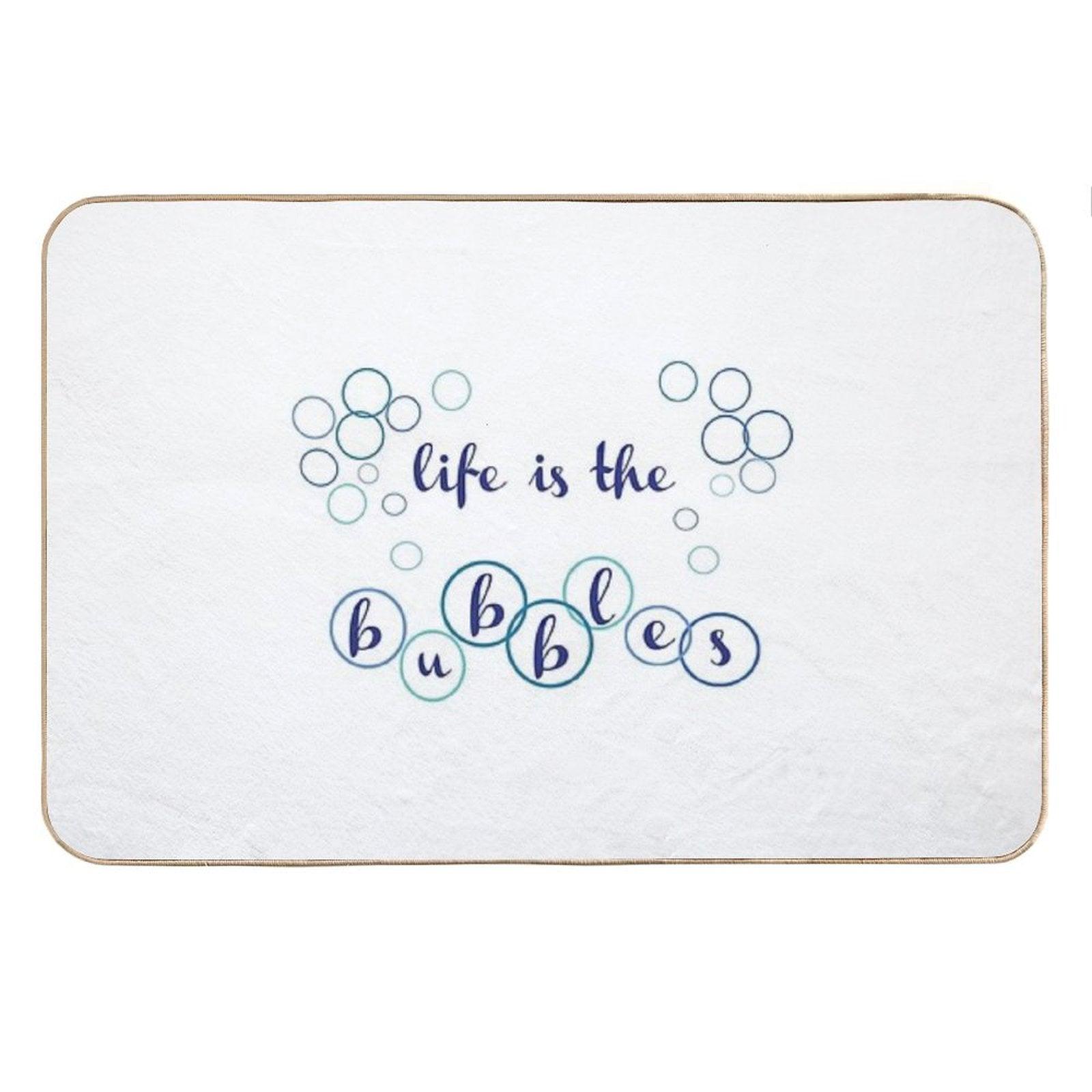 Life Is The Bubbles - Under The Sea! Bath Mat