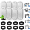Stainless Steel Pet Water Fountain Track Filter Core and Filter Cotton for Efficient Water Purification PETLIBRO Filter Core