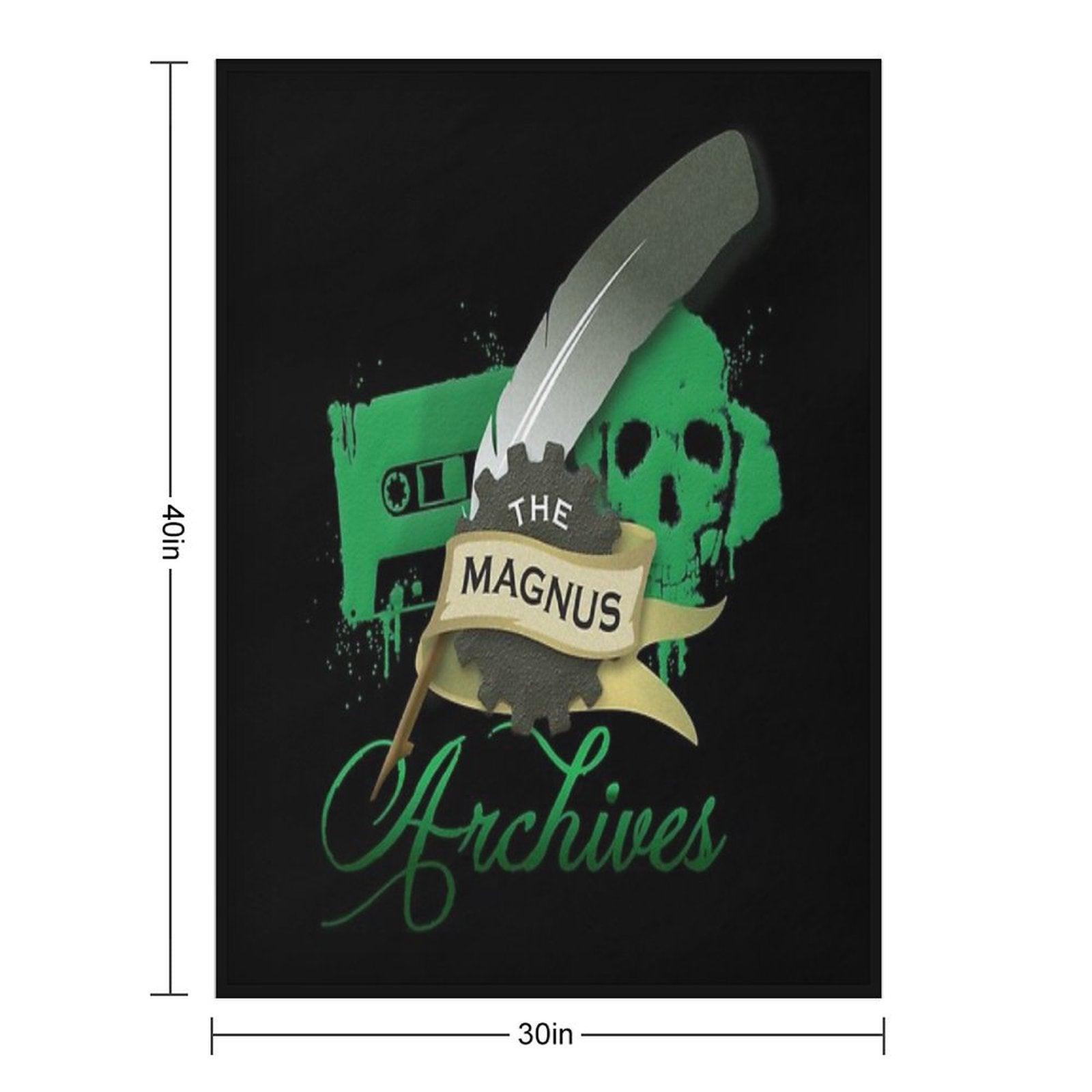 The Magnus Archives Logo Throw Blanket