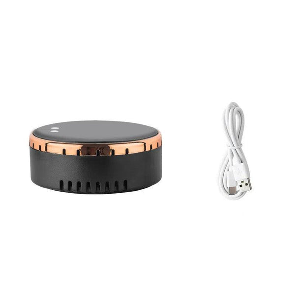 Air purifier for both home and car use solar powered negative ion formaldehyde and odor removal disinfection and purification device