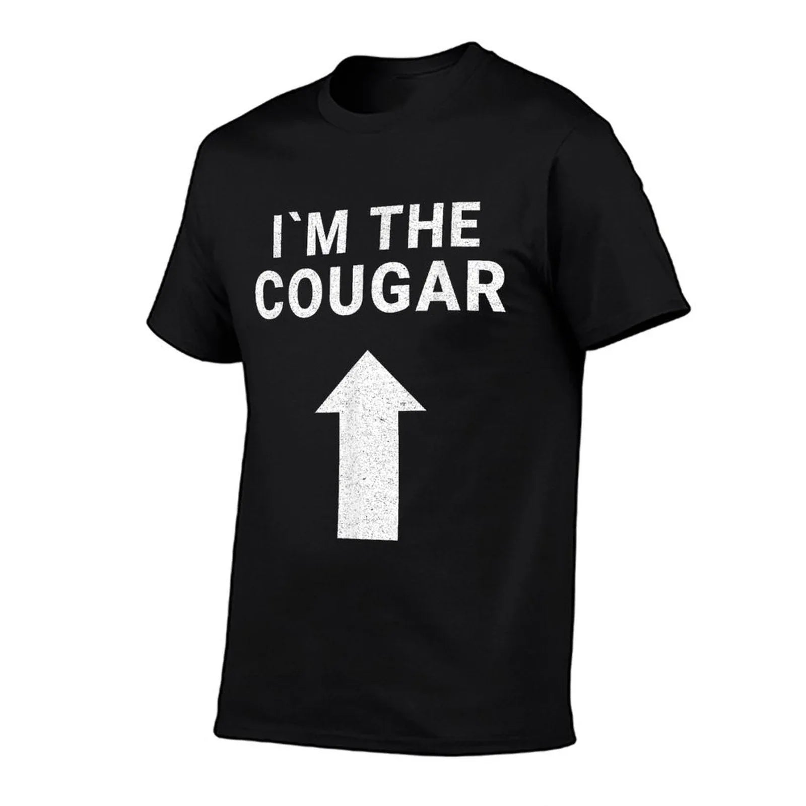 I´m with The Cougar Humor Halloween Birthday Gift T-Shirt
