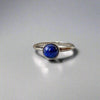 Lapis Ring Set In Silver – Wisdom And Quiet Insight | By Blackbird & Sage
