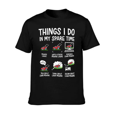 Funny Lawn Mower Clothes Gifts For Landscapers Gardener Men T-Shirt