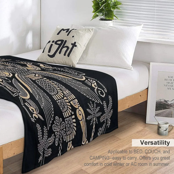 ASSYRIAN Throw Blanket