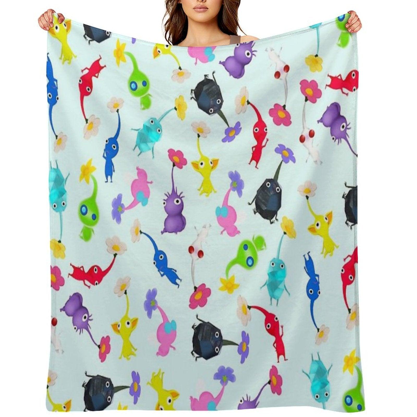 ALL Pikmin Throw Blanket