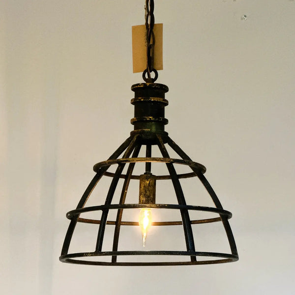 Black Iron Single Pendant