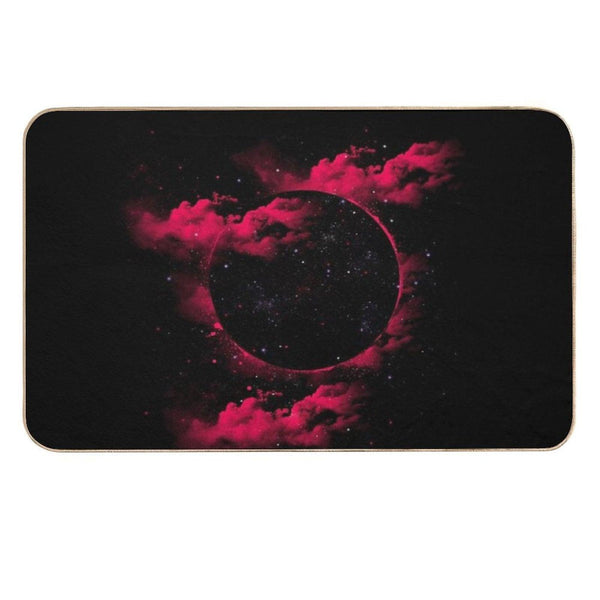 Black Hole  Easy Maintenance Bath Mat