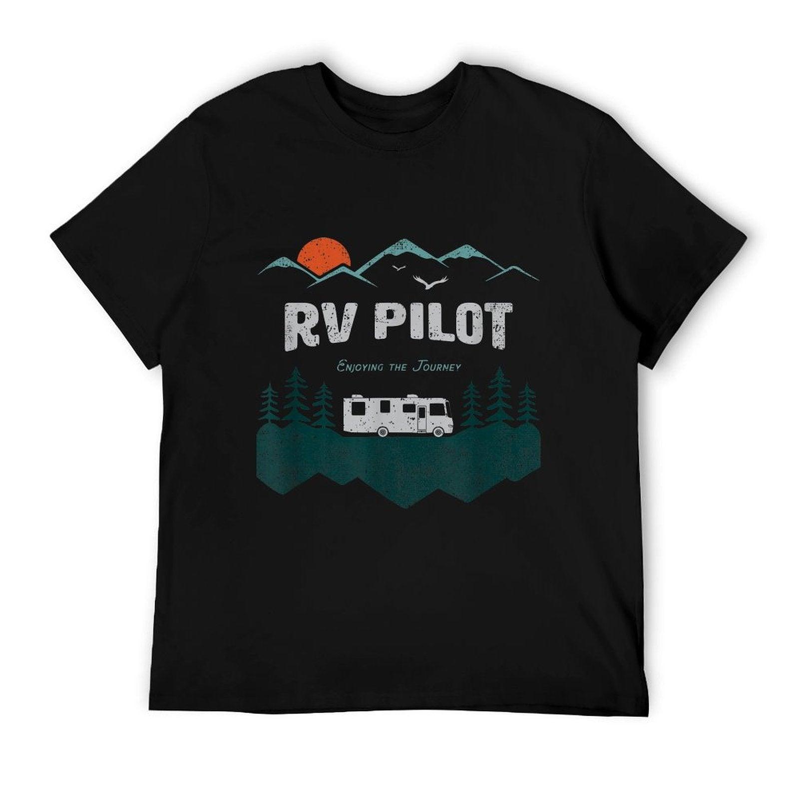 RV Pilot Camping Shirt Motorhome Travel Vacation Gift T-Shirt