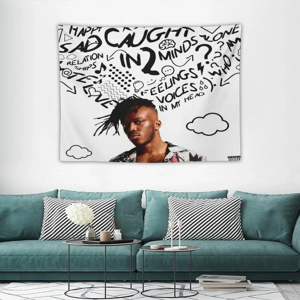 Caught In Two Minds Tapestry