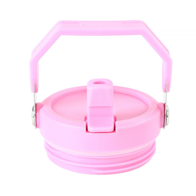 Reusable 30oz Straw Lid - BPA-free, flip cover, dishwasher safe, leak/spill-proof. Stanley tumbler accessory.