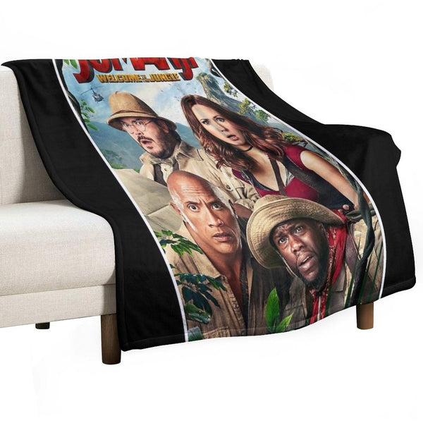 Jumanji Easy Care Throw Blanket