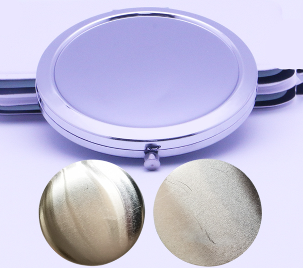 Mini Pocket Cosmetic Compact Mirror Foldable Double Sides Pocket Mirror Girl Beauty Tools