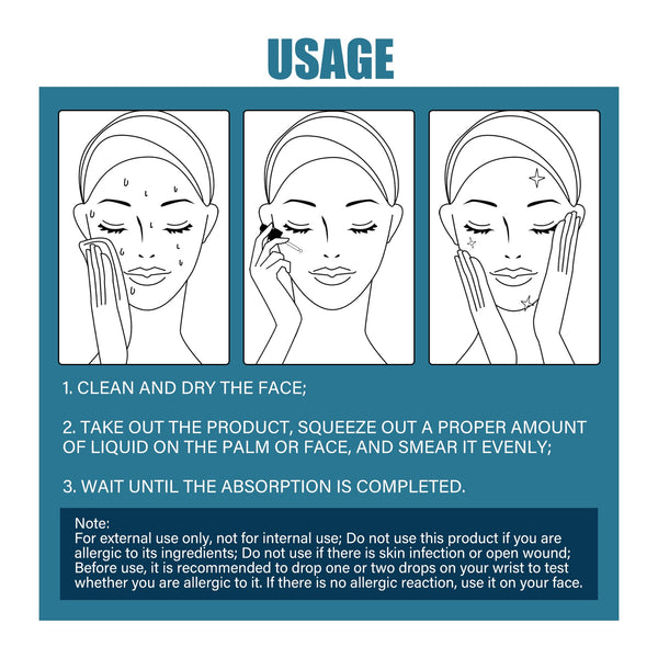 AHA Hydrolytic Extract, Smooths Fine lines, Tights Pores, Moisturizes Brightening And Repairing Skin Essence