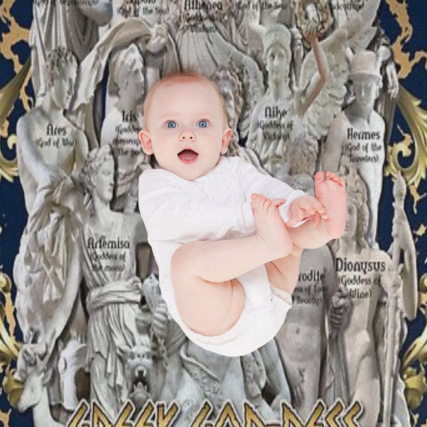 Greek God-Dess Quick-dry Throw Blanket