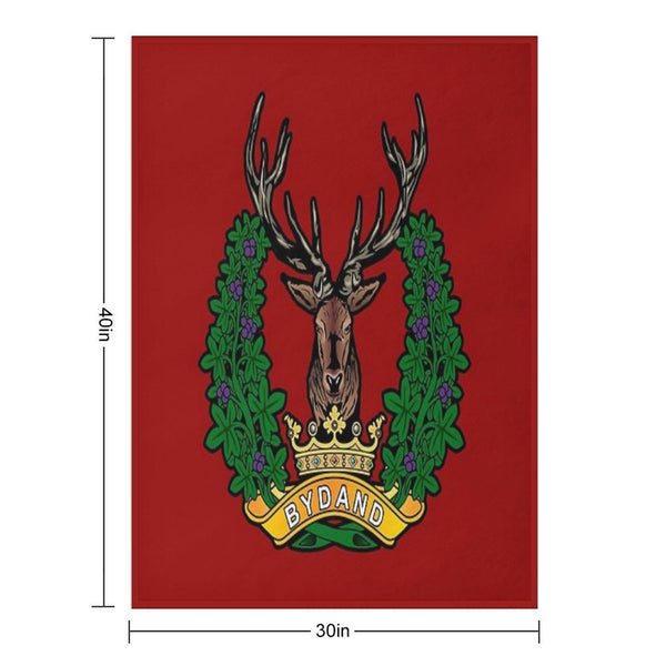 GORDON HIGHLANDERS Travel-friendly Throw Blanket
