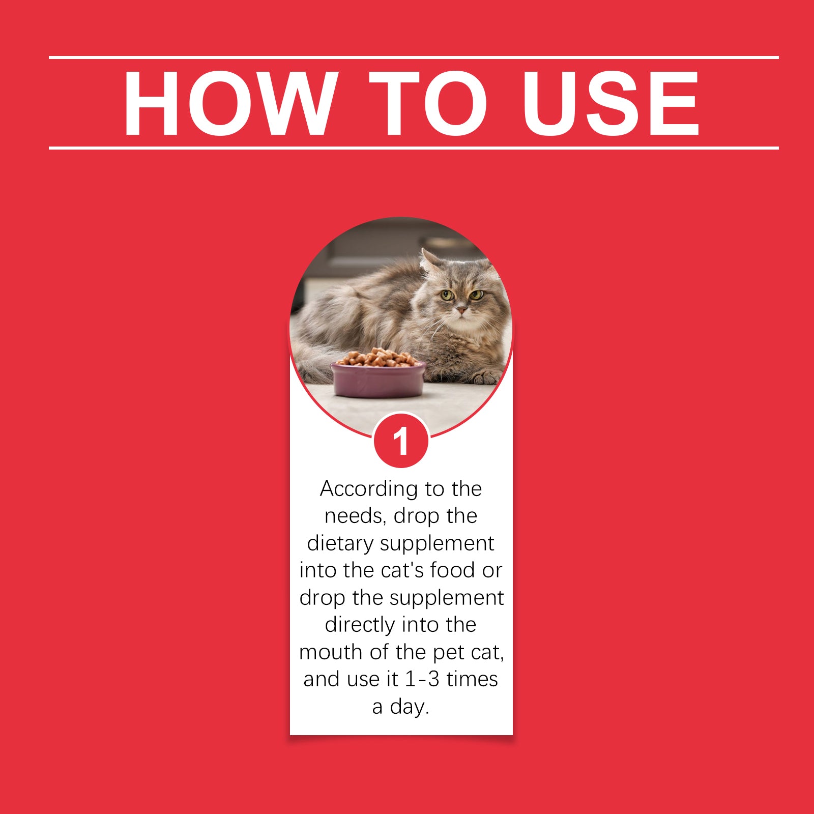 Pet Dietary Supplement, Take Care Of The Pet Body Discomfort Cat To Absorb Nutritional Supplements