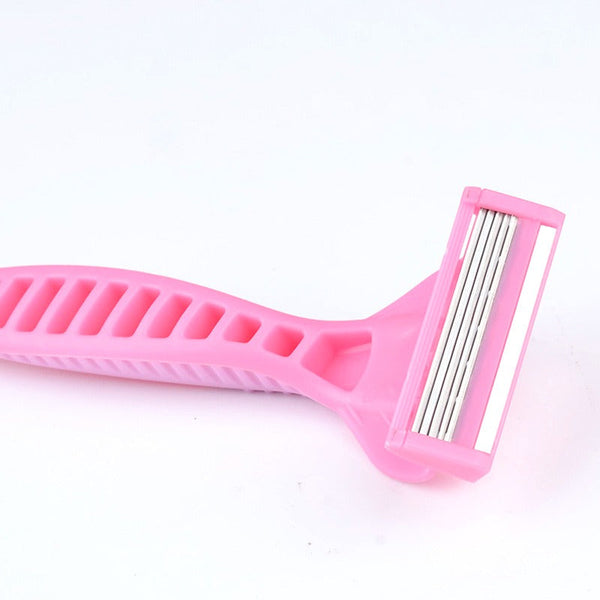 Ladies Five Layers Of Stainless Steel Manual Shaving Knife Intimate Armpit And Leg Hair Removal Knife Shaving Knife