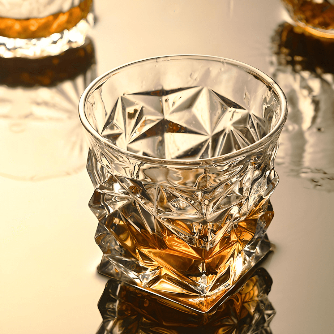 Vayu Japanese Crystal Whisky Glass TsukiGlass