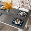 47 Inches Dining Table for Kitchen and Dining Room-Dark Gray