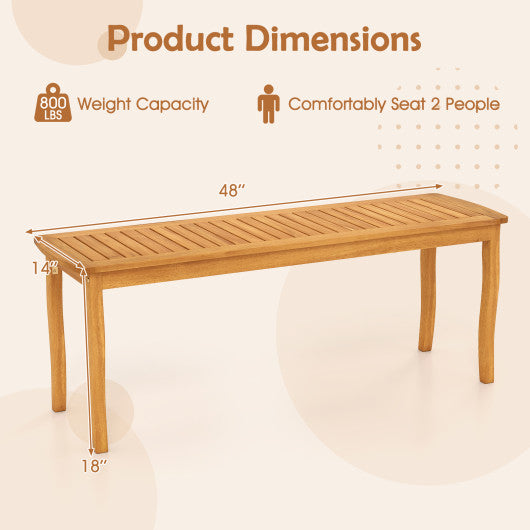 Acacia Wood Outdoor 48