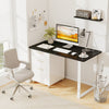 47” x 24” Universal Tabletop for Standard and Standing Desk Frame-Black