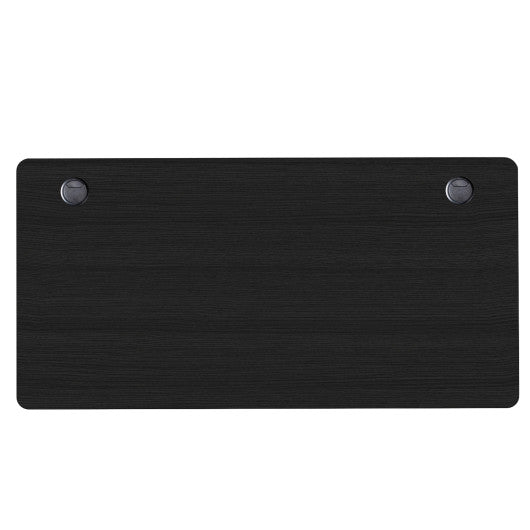 47” x 24” Universal Tabletop for Standard and Standing Desk Frame-Black