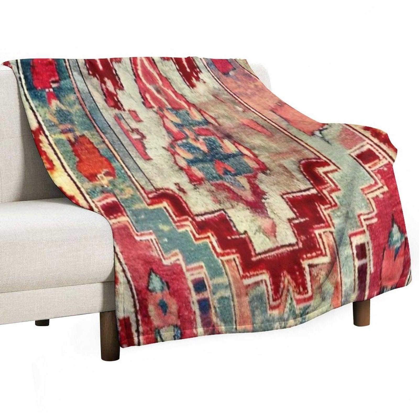 Bohemian Wanderlust Throw Blanket