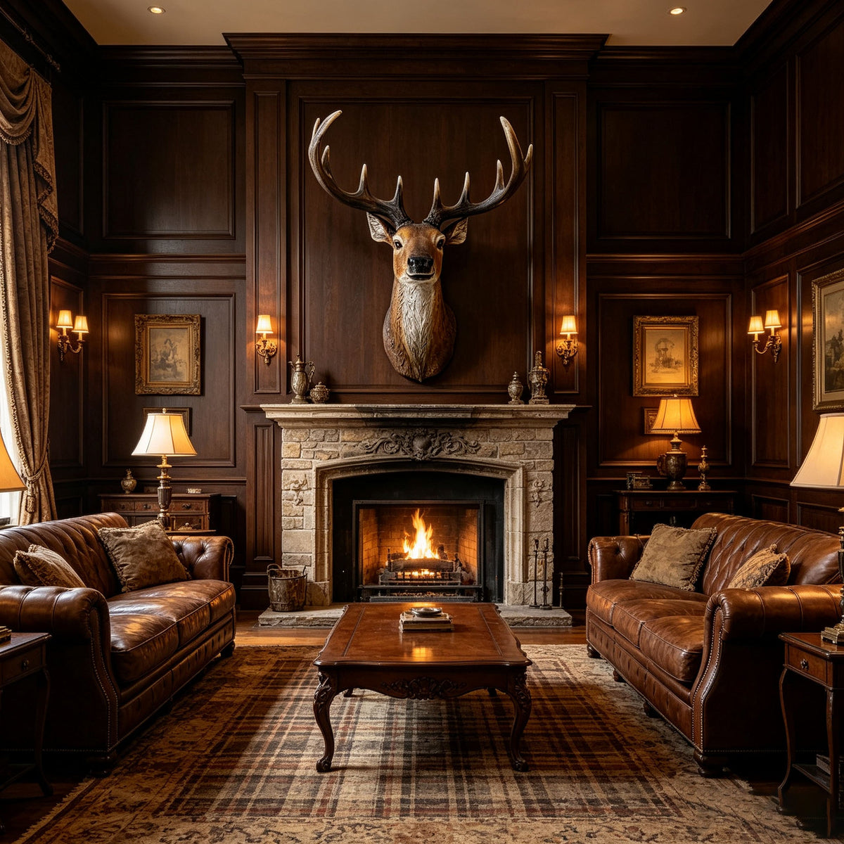 Stag Head Wall Mount - 14.57