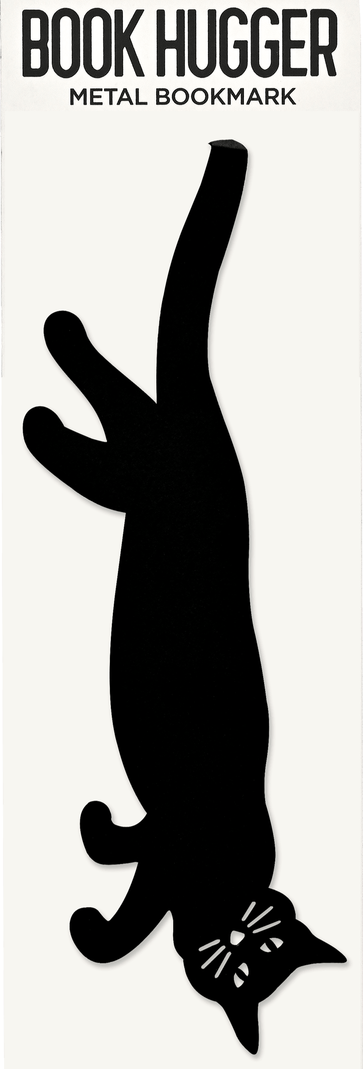 Curious Cat 'Hanging' Metal Bookmark
