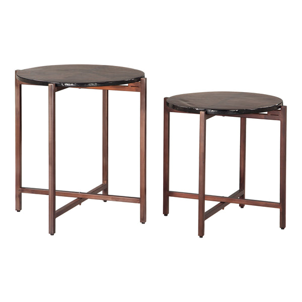 Gema Coffee Table Set (2-Piece) Bronze