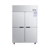 48-Inch Commercial 33 Cu.Ft Stainless Steel Reach-In Refrigerator With Four Split Doors (SAK83046)