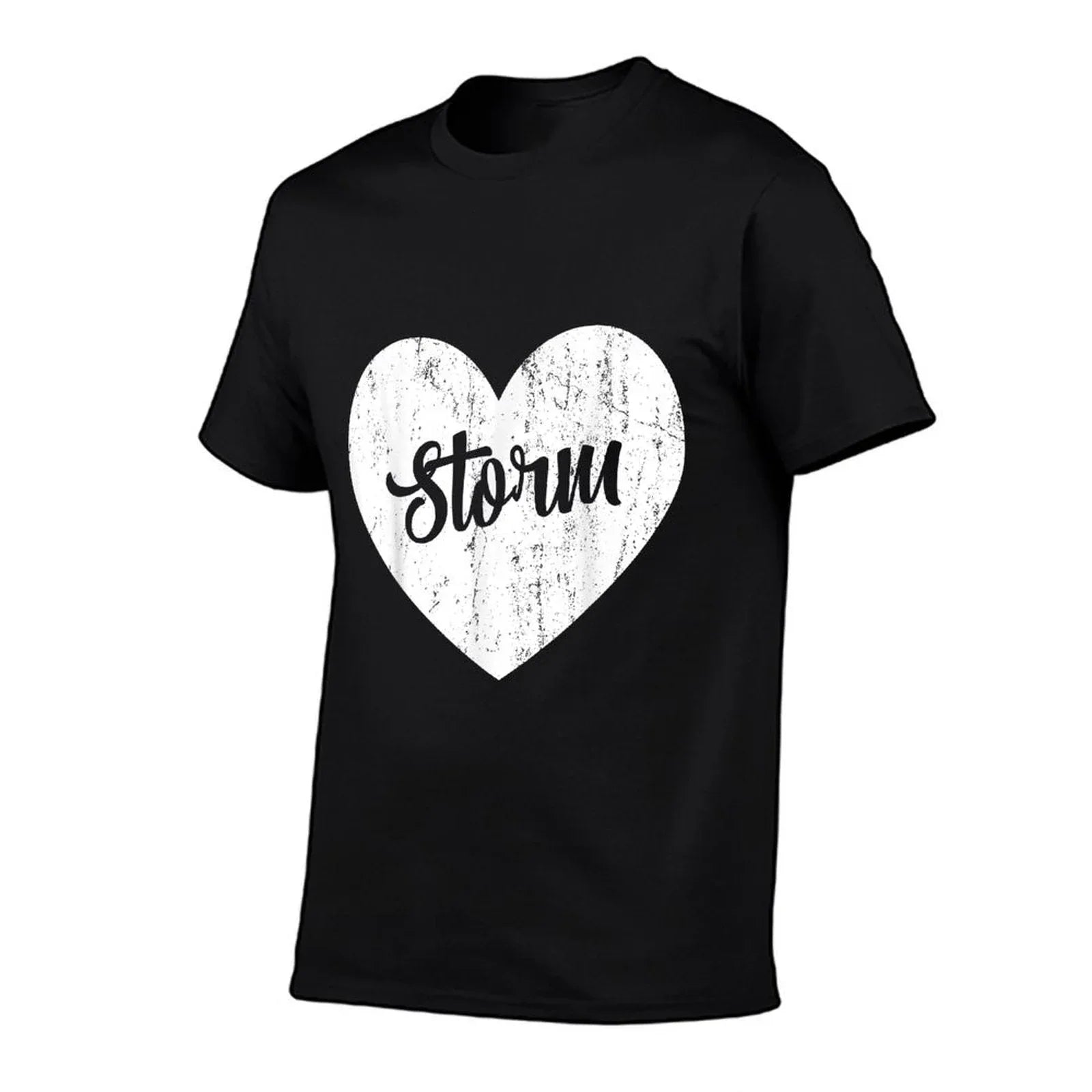 Storm School Sports Fan Team Spirit Mascot Heart Gift T-Shirt