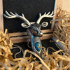 Deer Skull Necklace Knife Buckle