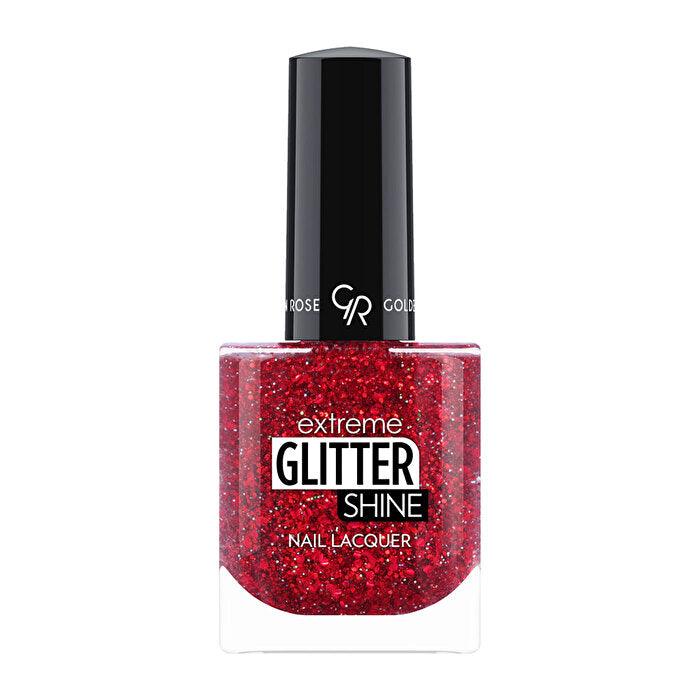 Golden Rose Glitter Shine Nail Polish 210 - Shimmery Finish | 16 Options