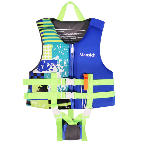 High-appearance kids' high-buoyancy swim vest: summer drifting, anti-drowning.