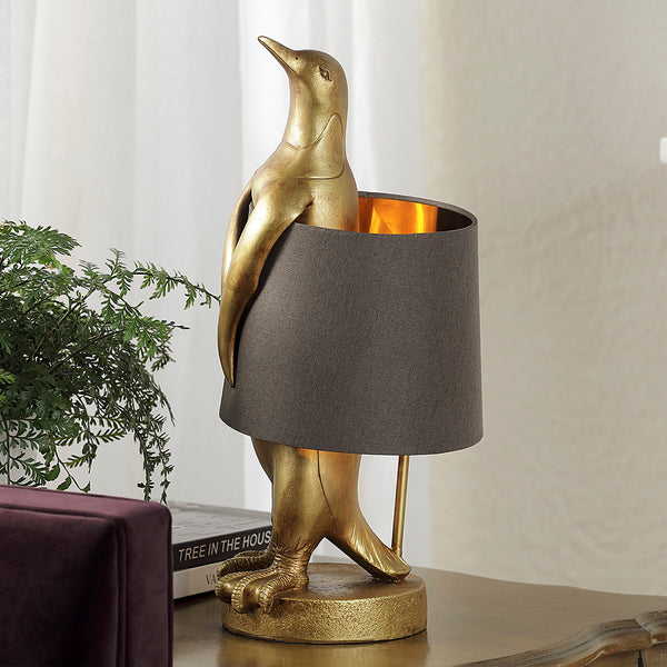 Naughty Penguin Desk Lamp by SPI Home - Set of 2