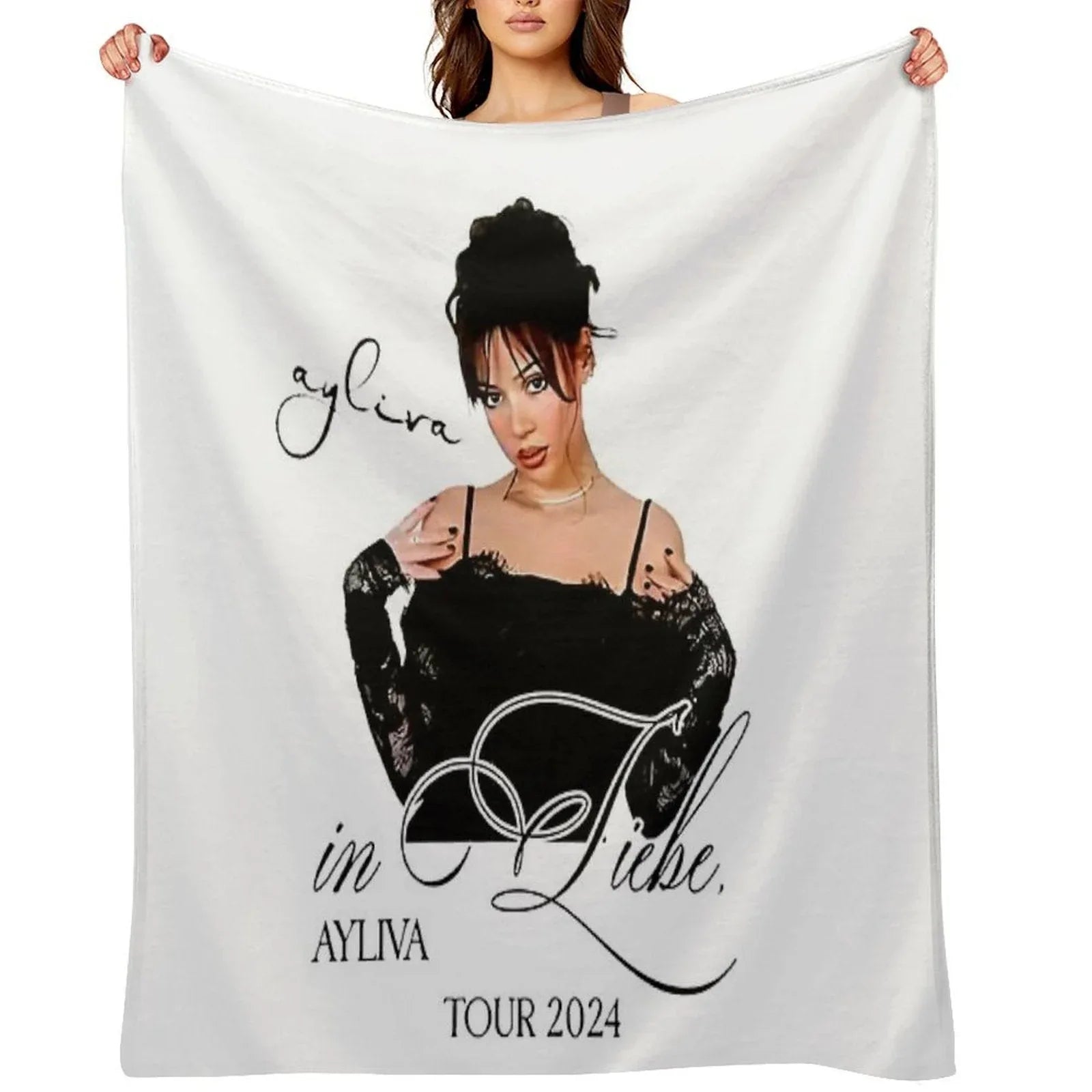 Ayliva In Liebe Tour 2024 Throw Blanket
