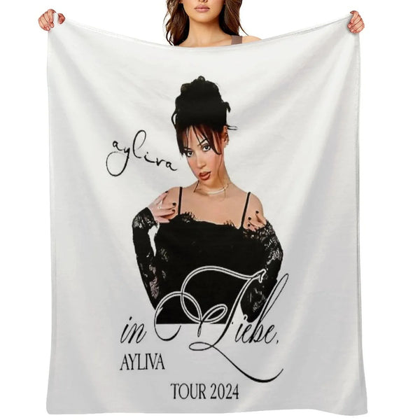 Ayliva In Liebe Tour 2024 Throw Blanket