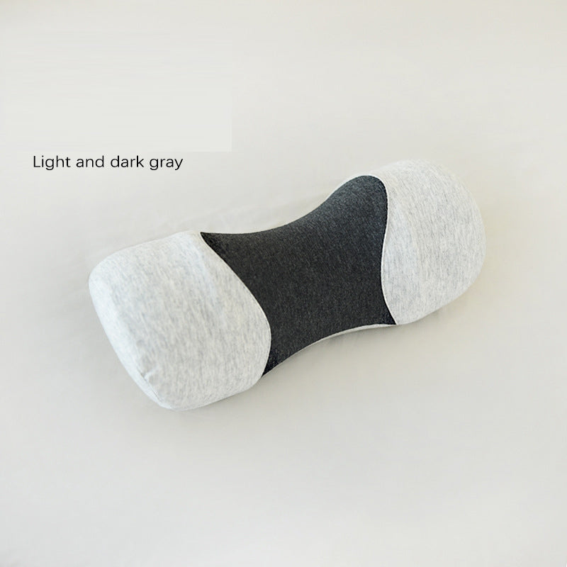 Cervical Pillow Reverse Bow Traction Pillow Memory Cotton Pillow Core Pure Cotton Cover Portable Neck Protection Pillow Cervical Pillow