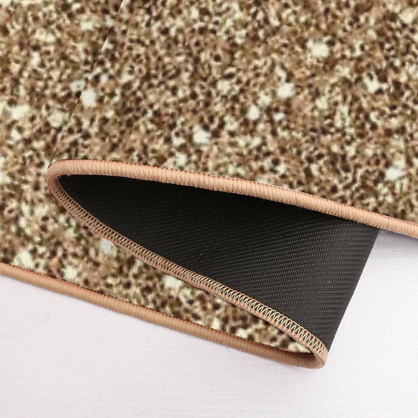 New Sparkling Glitter Print H Bath Mat