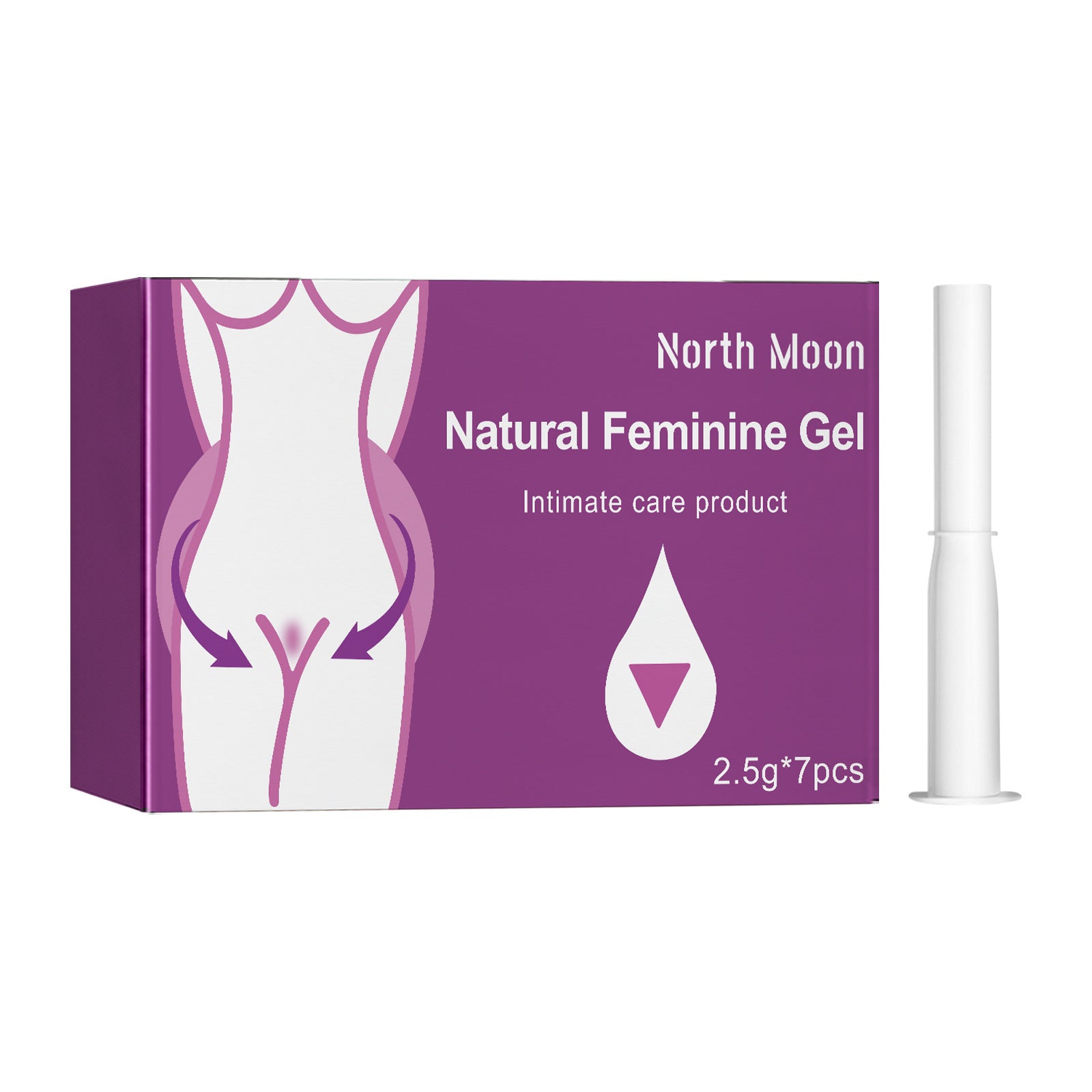 Natural Feminine Gel, Women's Deodorizing Body Odor Relief Itchy Discomfort Care Gel