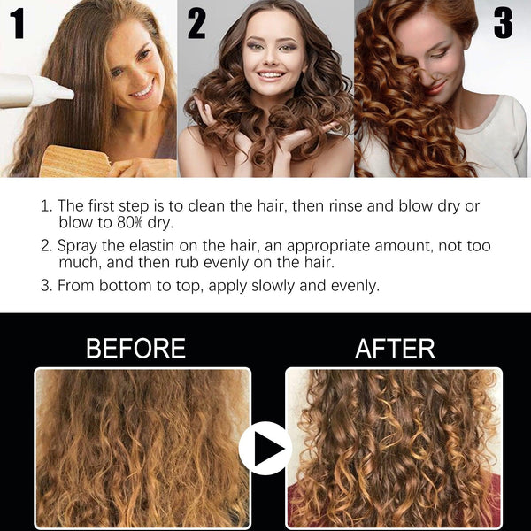 Hair Styling Spray, Hair Styling Moisturizing Fragrance Long Lasting Dry Gel Gel Hair Styling Gel Water
