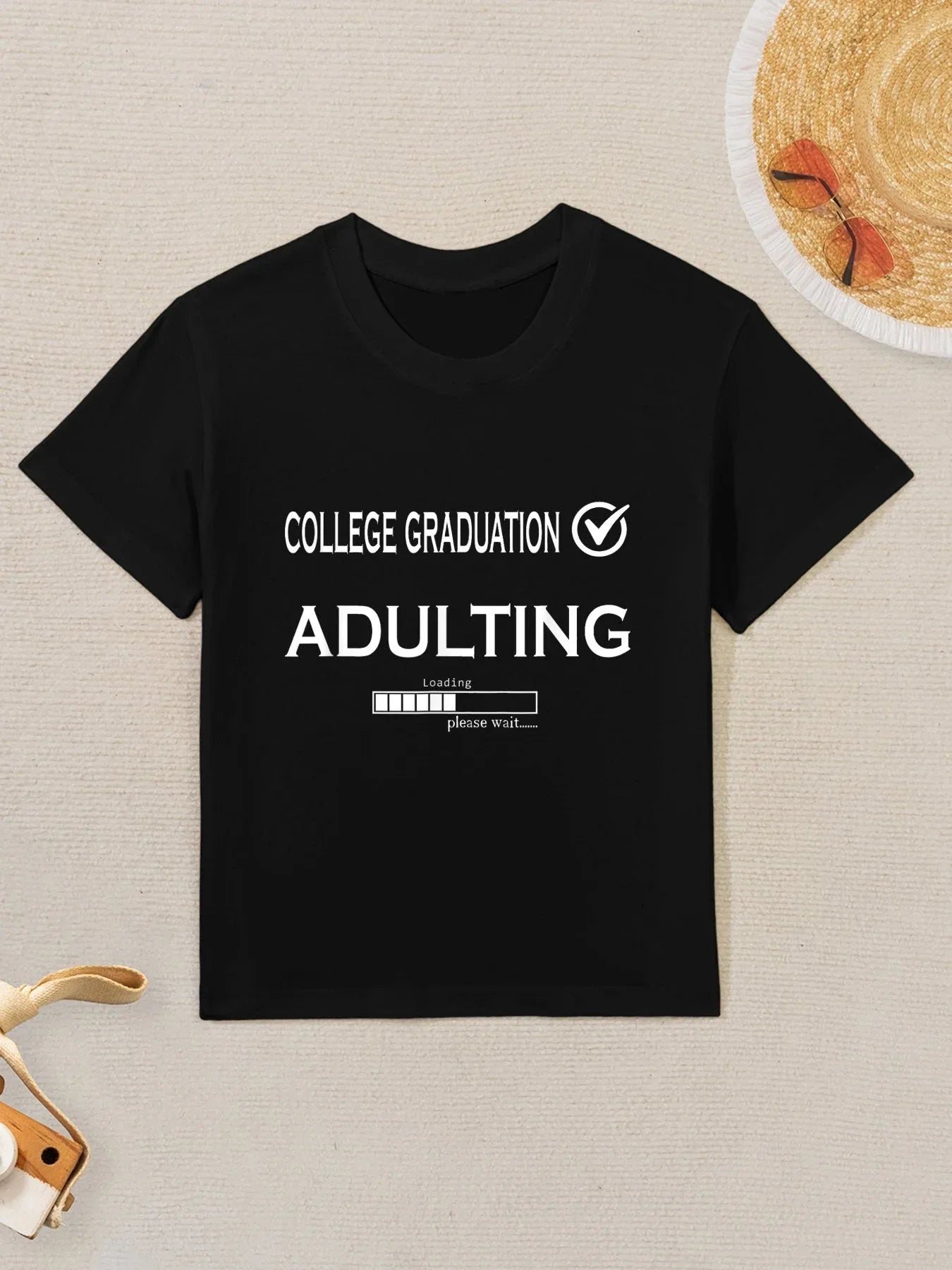 College Graduation Funny Graduate School Kids T-Shirt