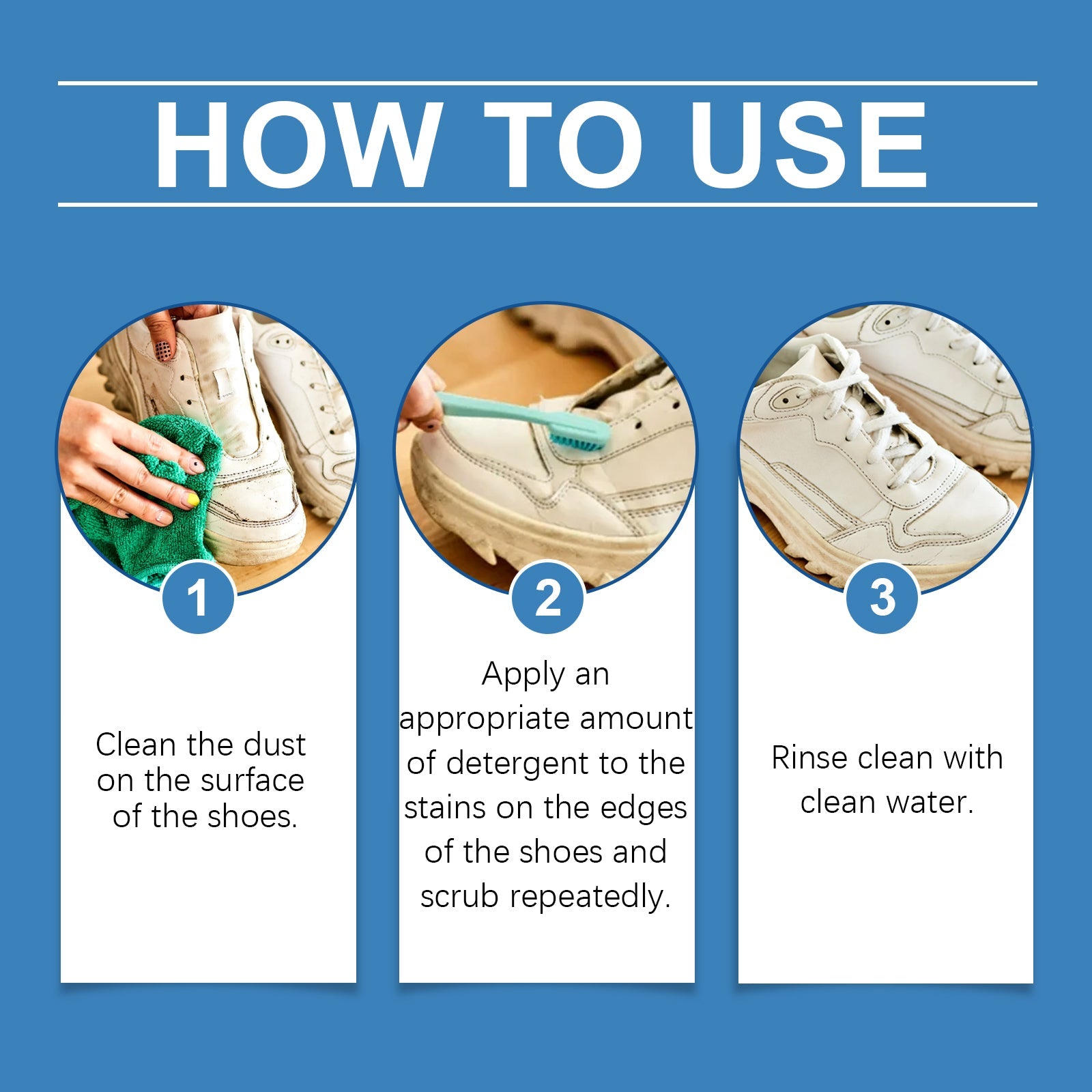 White Shoe Cleaner White Shoe Cleaning Decontamination Cleaning Whitening Decontamination Brightening White Shoe Edge Yellow Removal