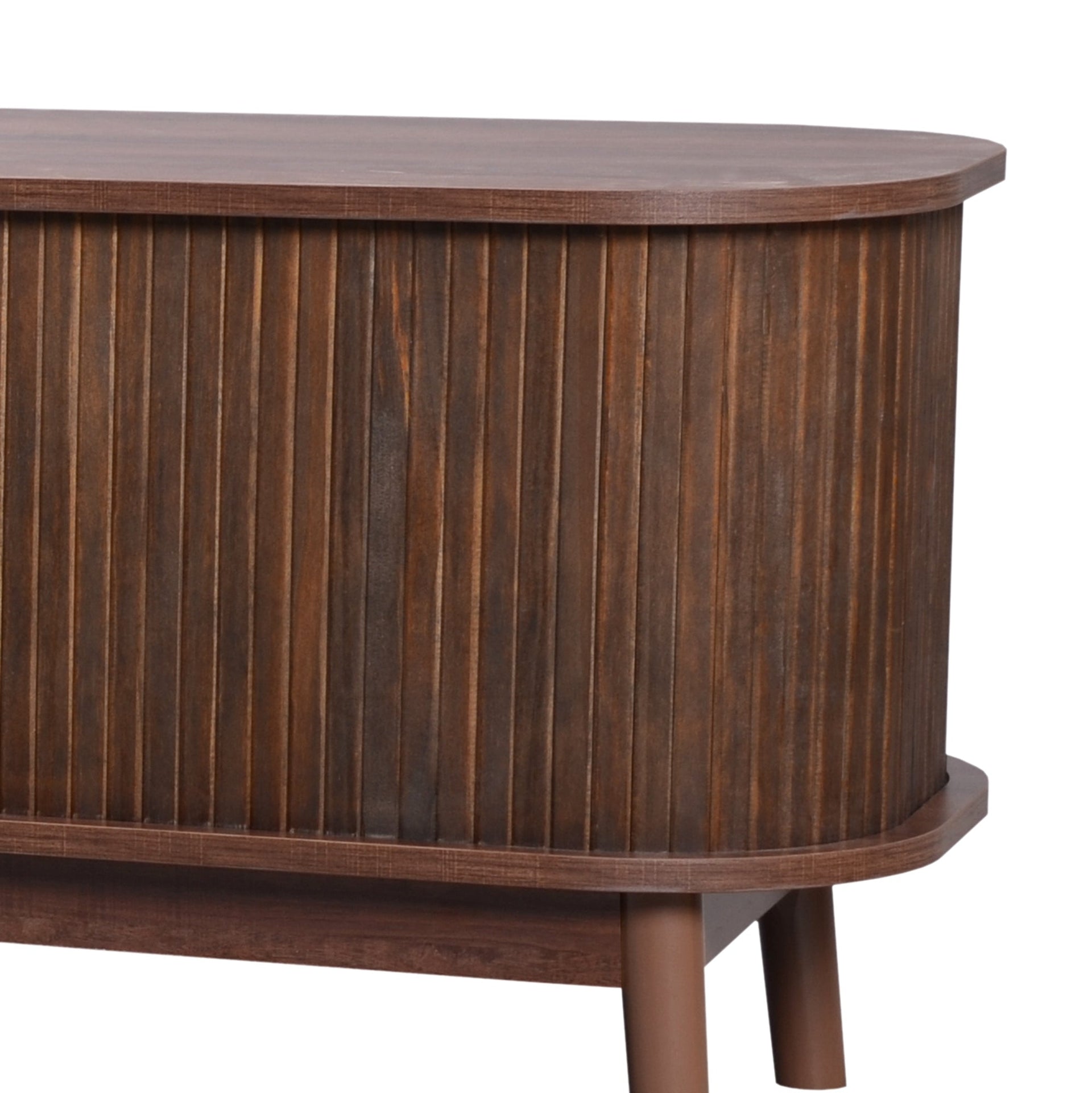 Modern Farmhouse Rattan TV Stand BLAKHOM