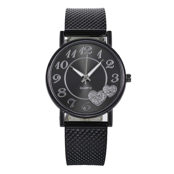 The Latest Top Watch Fashion Women Mesh Belt Watch Wild Lady Creative Gift relojes para mujer Drop Shopping